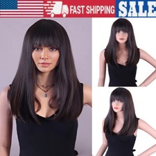 Women's Natural Short Straight/Wavy/Curly Full Wigs Pixie Cut Hair Wig Daily