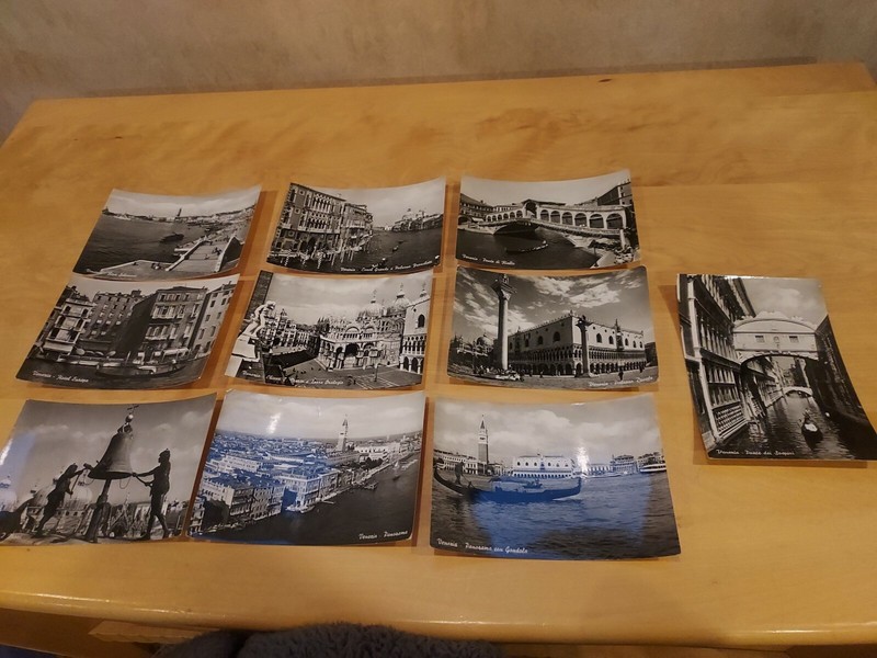 VINTAGE Venice Veneria Postcards Lot of 10 RPPC 