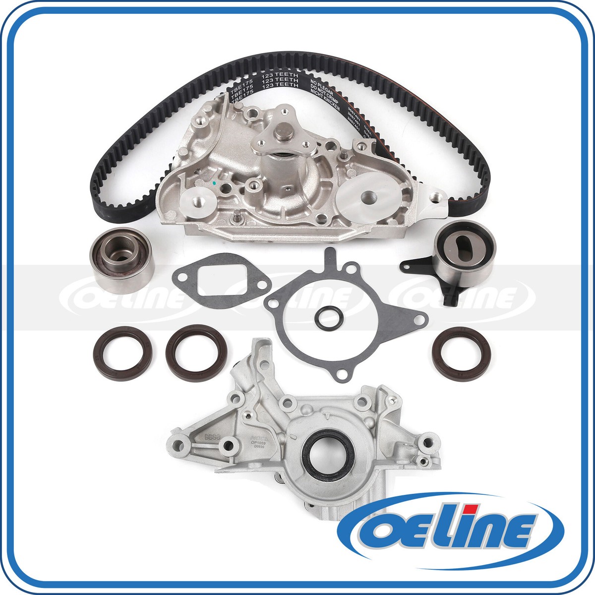 Timing Belt Kit Oil Pump Water Pump for 97-98 Mazda Protege 1.5L