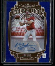 2021 Panini Legacy #UL-MJ Mac Jones Under the Lights Autographs Sapphire #/35