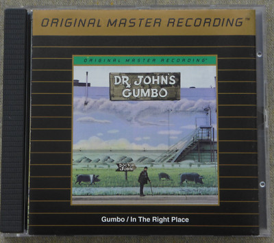 DR. JOHN: GUMBO & IN THE RIGHT PLACE - MFSL UDCD 619 - ORIGINAL MASTER RECORDING