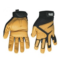 Klein Tools 40221 Journeyman Large Genuine Leather Gloves With Reinforced Palm on sale Klein Tools 40221 Journeyman Large Genuine Leather Gloves With Reinforced Palm on sale