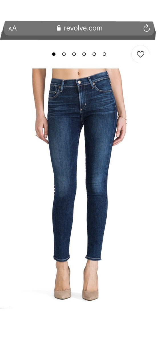 Citizens of Humanity Rocket High Rise Skinny Jeans 27 “Crispy” | eBay