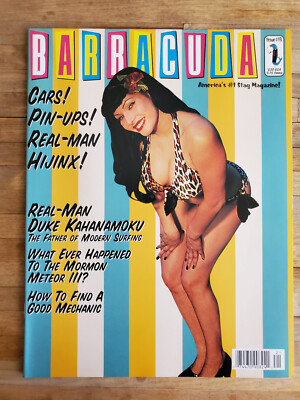 Barracuda Magazine #13 Shelly Martinez Duke Kahanamoku Mormon Meteor Tiki Pinup