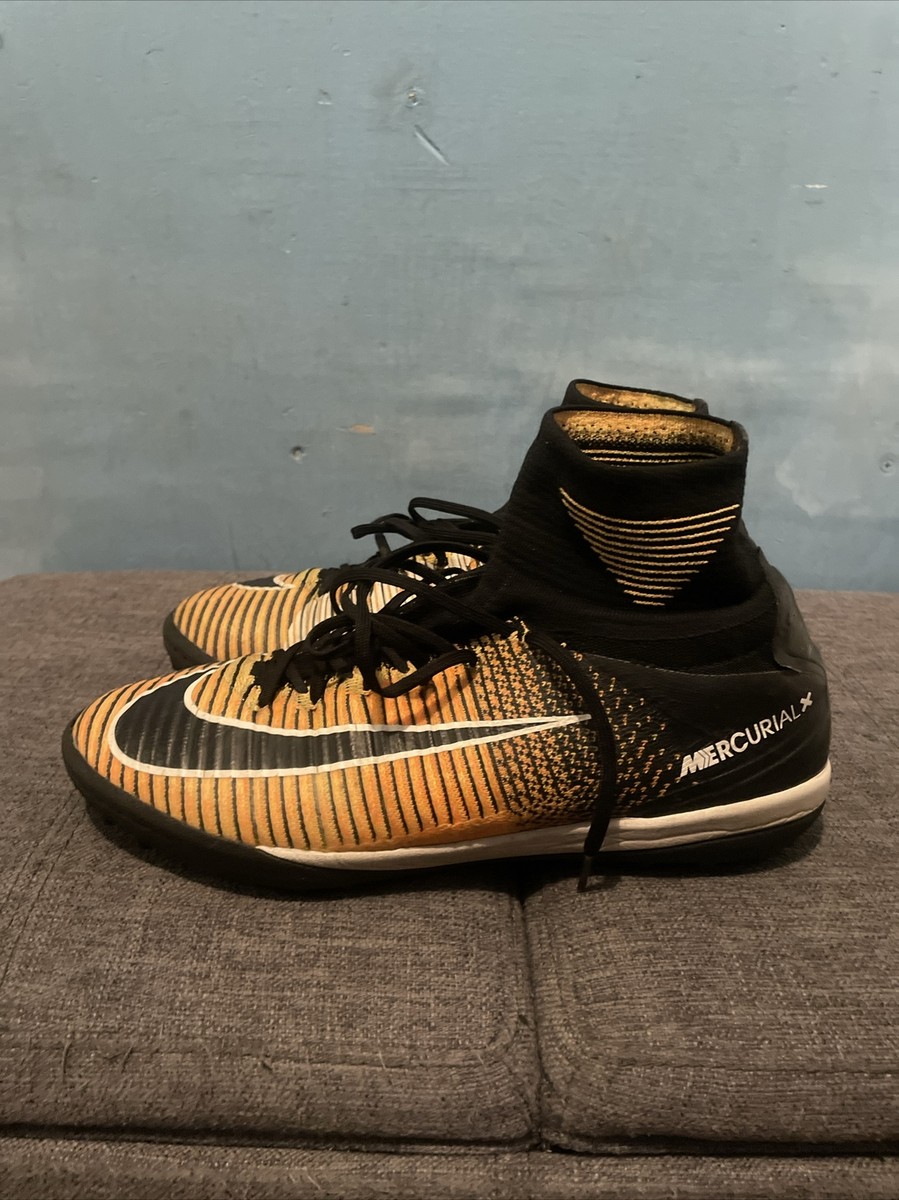 Nike Mens rare Mercurial X Proximo Yellow/Orange Black SIZE 9.5