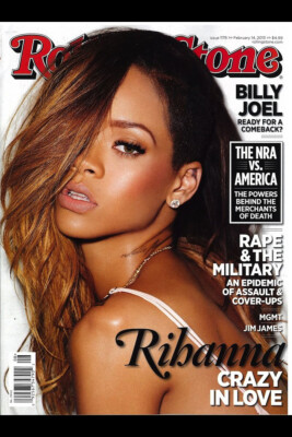 Rolling Stone Rihanna Poster Wall Art Photo Print 16x24, 20x30, 24x36''