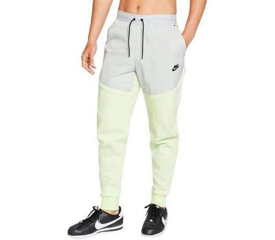 nike tech fleece lime green