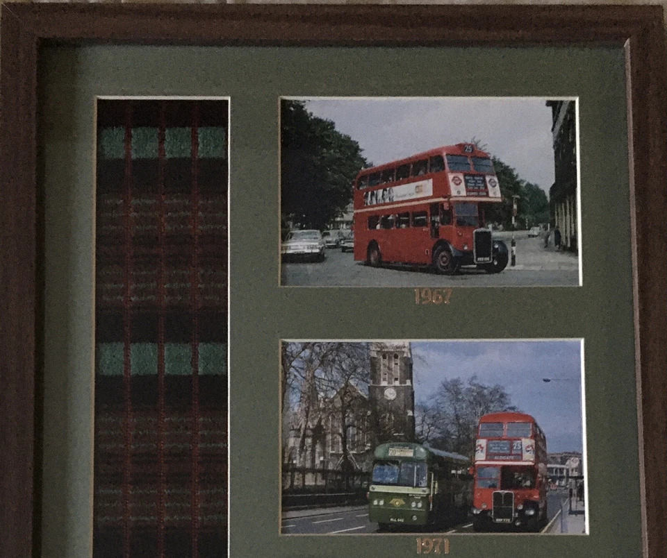 Классические автобусы и классические автомобили LT London RT & RF в Stratford 1967/71 + Moquette - Изображение 2 из 4