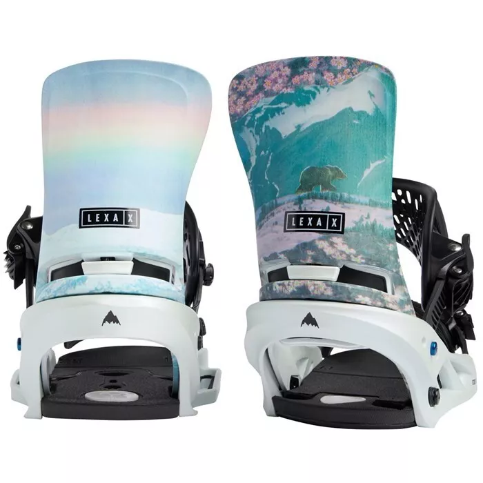 Burton Lexa X EST Snowboard Bindings - Women's 2022 SIZE M | eBay