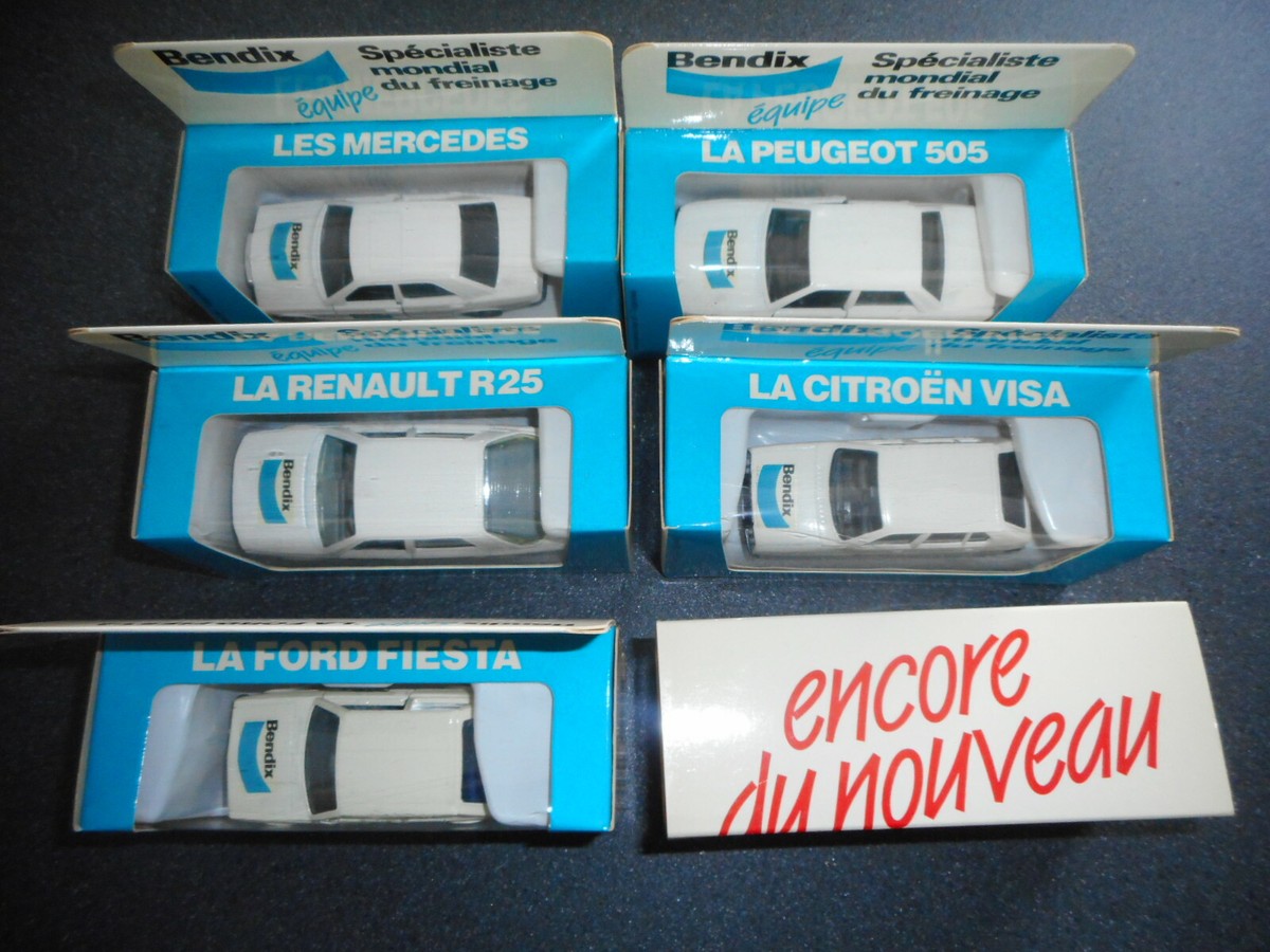 Solido - 1:43 - Peugeot 205 GTi, Citroën Visa, Peugeot 505