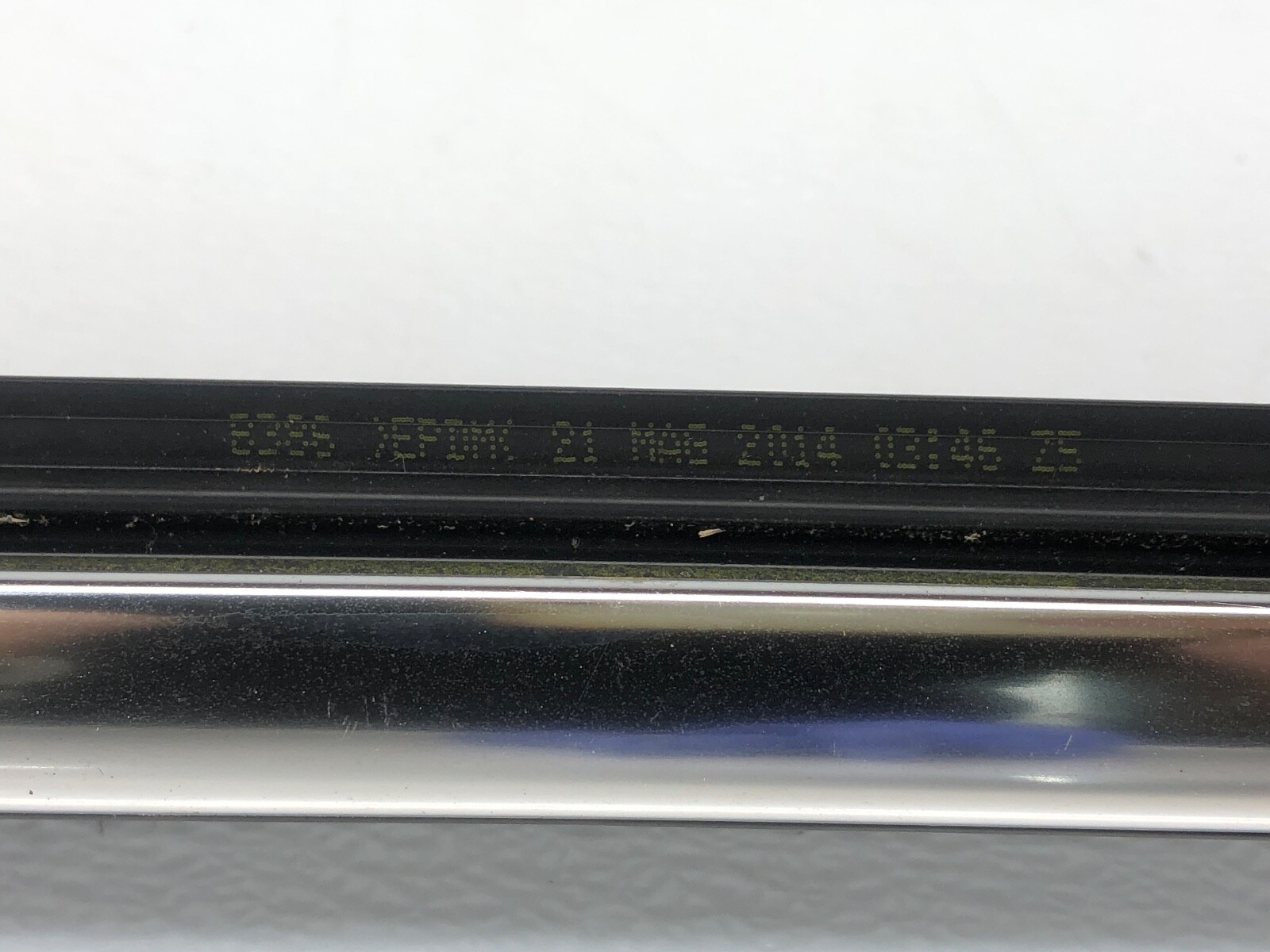 2014-2020 MASERATI QUATTROPORTE LEFT DRIVER REAR DOOR WINDOW BELT MOLDING OEM.