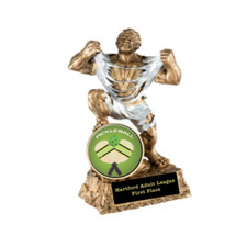PICKLEBALL TROPHY VICTORY AWARD 6.25" CHAMPION 1ST WINNER PERSONALIZED MONSTER