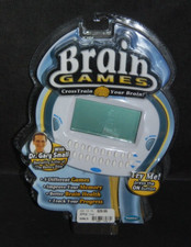 Radica Brain Games Electronic Handheld Game Improve Memory Better Brain Health