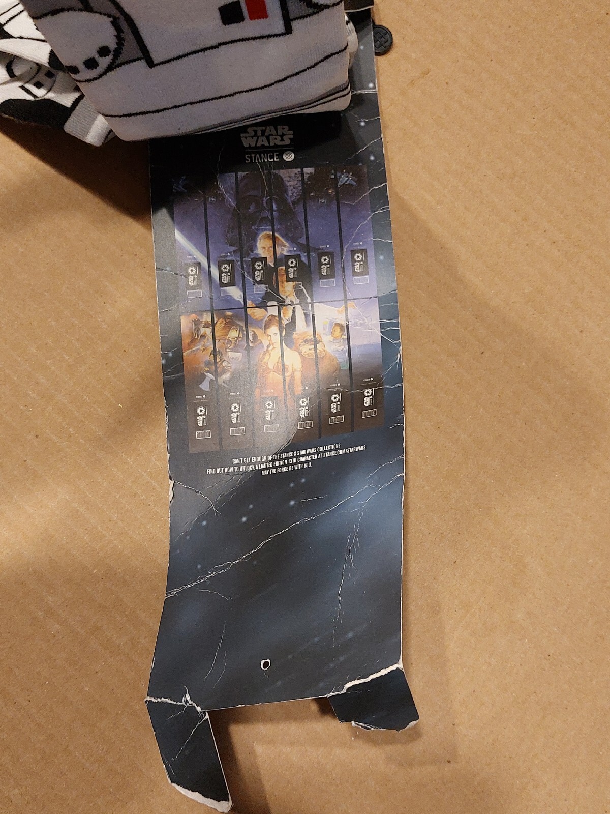 Star Wars Men's Trooper 2 Classic Crew Socks - Official Character Socks With Arch Support