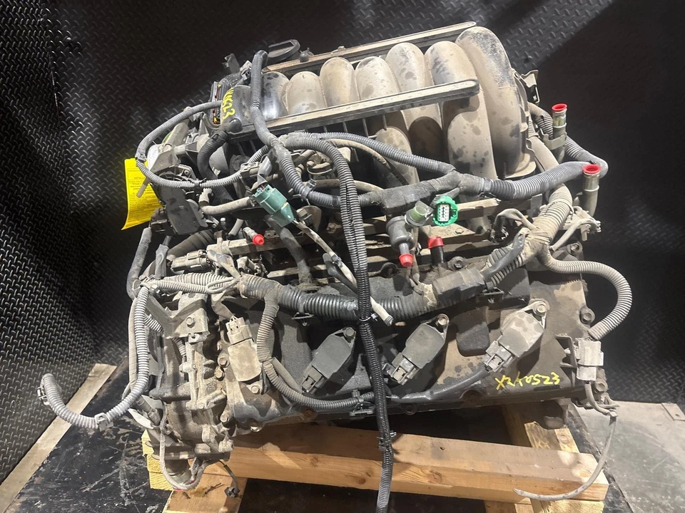 2007 Nissan Titan Endurance 5.6L DOHC 32-Valve V8 Engine Motor (VIN A4th Digit) Foto 4 de 4