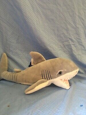 Great White Shark Plush 17" with Sounds Shark Week 30th Anniversary