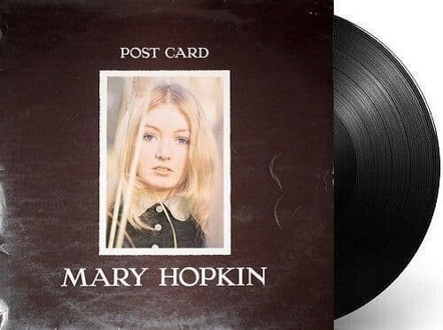 MARY HOPKIN Post Card Vinyl Record Album LP Apple 1969 Mono Folk Rock Pop Music - Picture 5 of 6