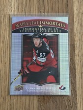 Connor McDavid 2025-26 UD Tim Hortons Maple Leaf Immortal #ML-5 Team Canada