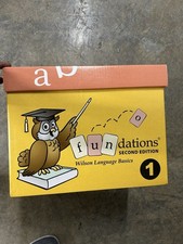 Wilson Fundations Teacher Kit Level 1 Boxed S...