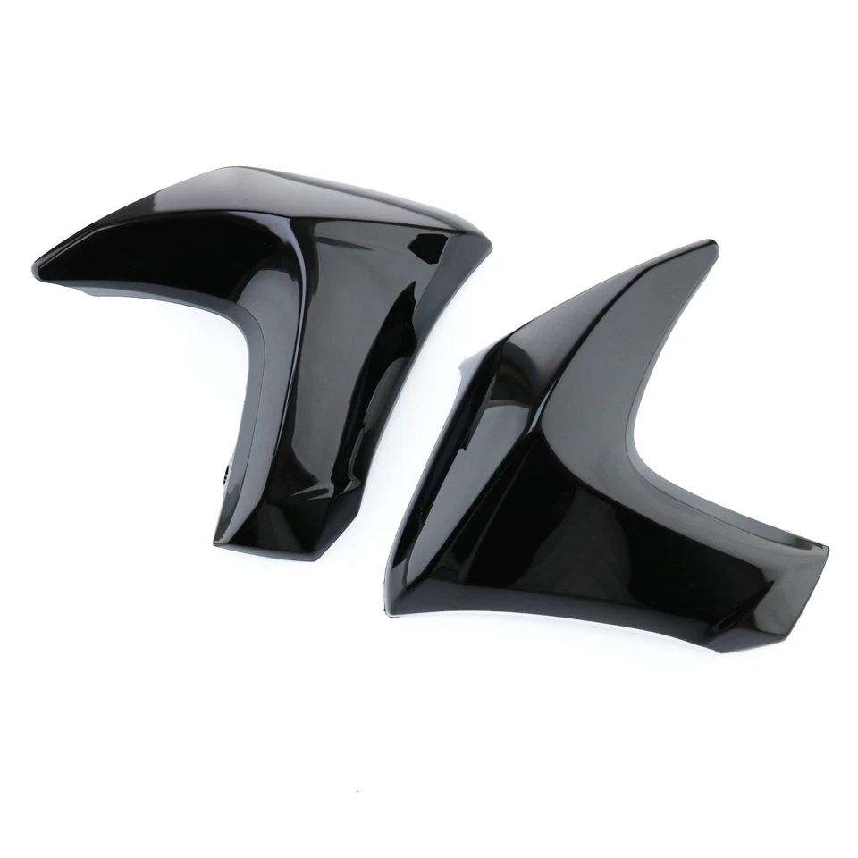 Cubierta de radiador frontal panel carenado cubierta para Kawasaki ER-6N 2012-16 negro Foto 2 de 4