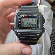 casio bm-100wj barometer - altimeter watch