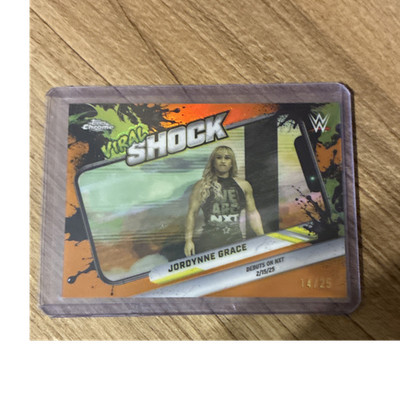 Topps Chrome WWE Viral Shock Jordynne Grace NXT Einzelkarte 2026  14/25