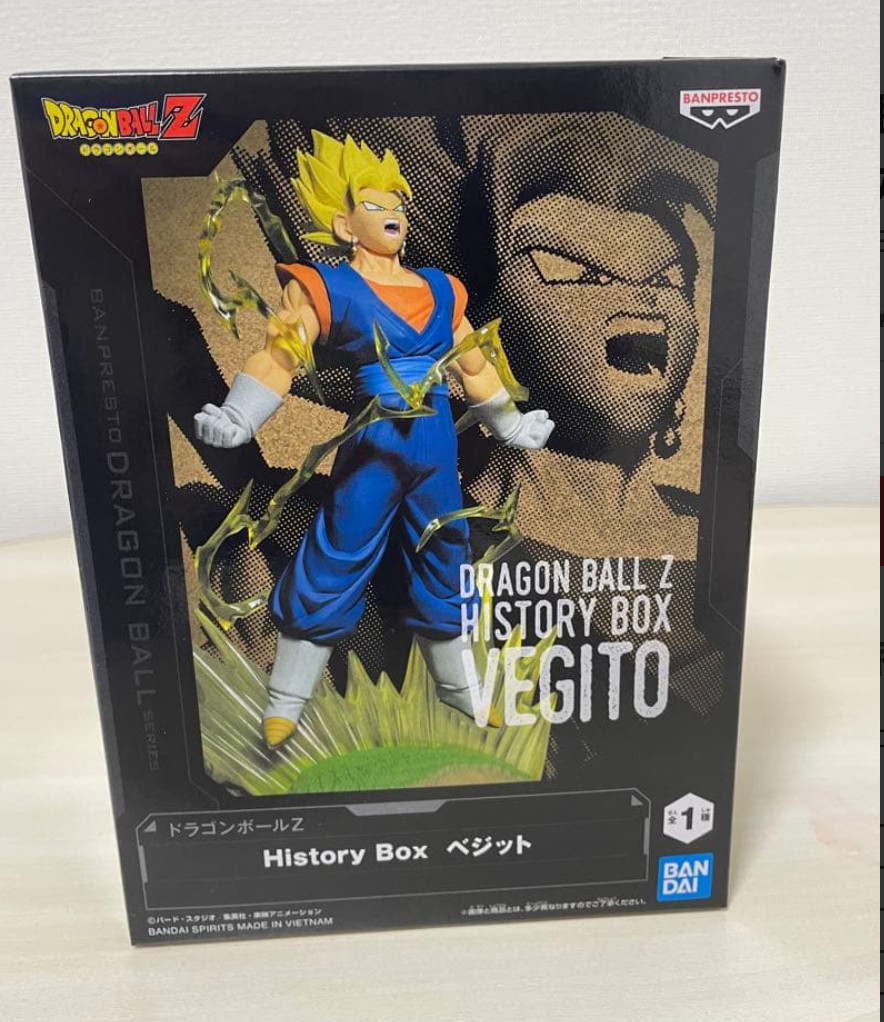Dragon Ball Z Historia Caja Vegito Figura Banpresto Anime