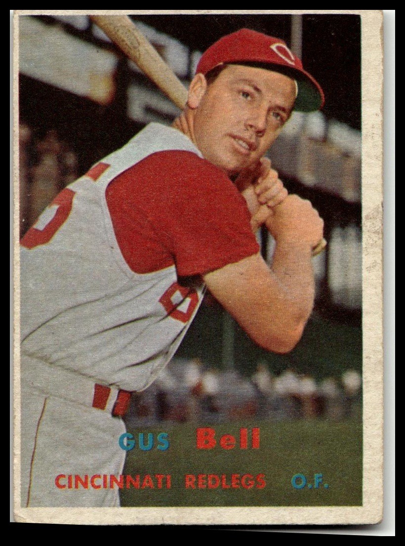 1957 Topps #180 Gus Bell