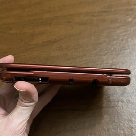 "New" Nintendo 3DS XL TOP IPS - Red Console 4GB W/ Charger Tested Works