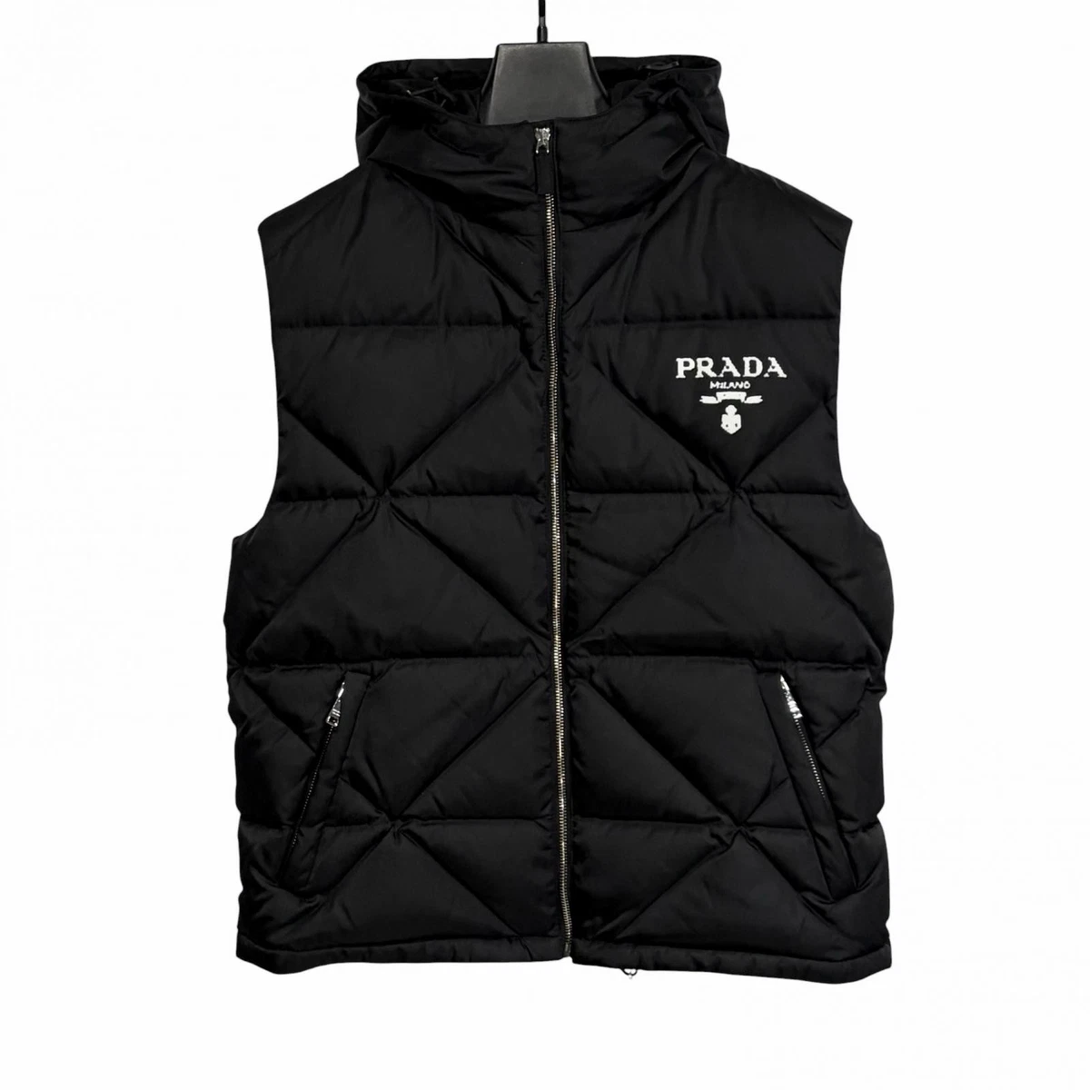 PRADA Vest Coats, Jackets & Vests Nylon Outer Shell for Men for