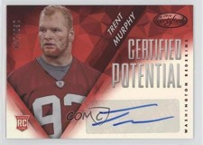 2014 Certified Potential Mirror Signatures Red /149 Trent Murphy #P-MU Auto fm0