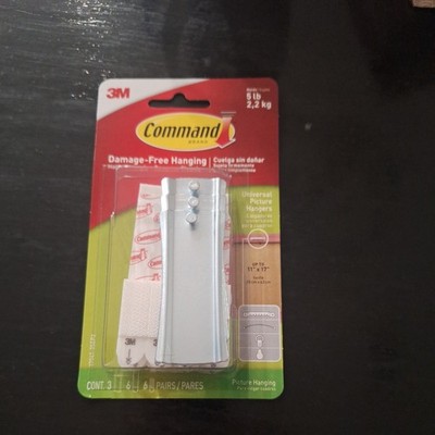 3M Command Universal Hanger Picture Hanger 5 lb 3 pk