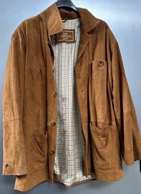 E.B. Company Leather Jacket Leather Jacket Vintage 80s 90s Look