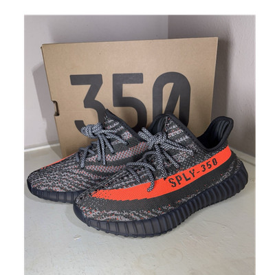 adidas Yeezy Boost 350 V2 Carbon Beluga HQ7045 2023 Gray/Black/Red