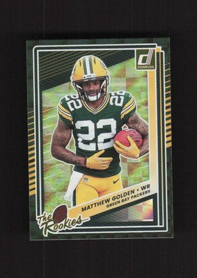 2025 Donruss The Rookies #18 Matthew Golden Green Bay Packers