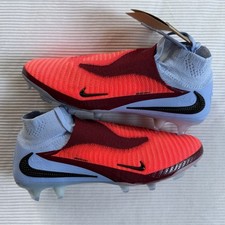 Nike Phantom 6 High Pro FG Red Soccer Cleats Red HQ2311-400 Men's Size 6