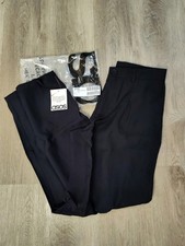 ASOS Design Pants Women's Size 30 Black Wide Leg Trouser NWT