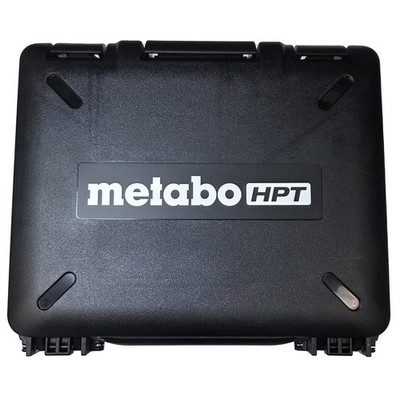Metabo HPT Black Plastic Hard Case, Holds Drill, Batteries and Charger (TOOLS