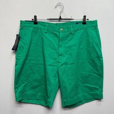 NWT Polo Ralph Lauren Men Classic Fit 9" Chino Shorts Size 38 Green C127 -25