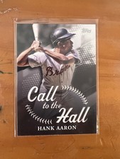 2025 Topps Series 1 - Call to the Hall Hank Aaron #CTH-4