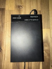 axGear 35-SATA-BK 3.5'' USB SATA External HDD Drive Enclosure Case