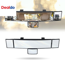 15" Rear View Mirror with Baby Mirror,Car Panoramic Rearview Mirrors Extender,Cl