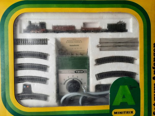 Minitrix Spur N 51 1045 00 A Güterzug  Startpackung, OVP!Guter Zustand/Funktion! | Zustand: Gebraucht