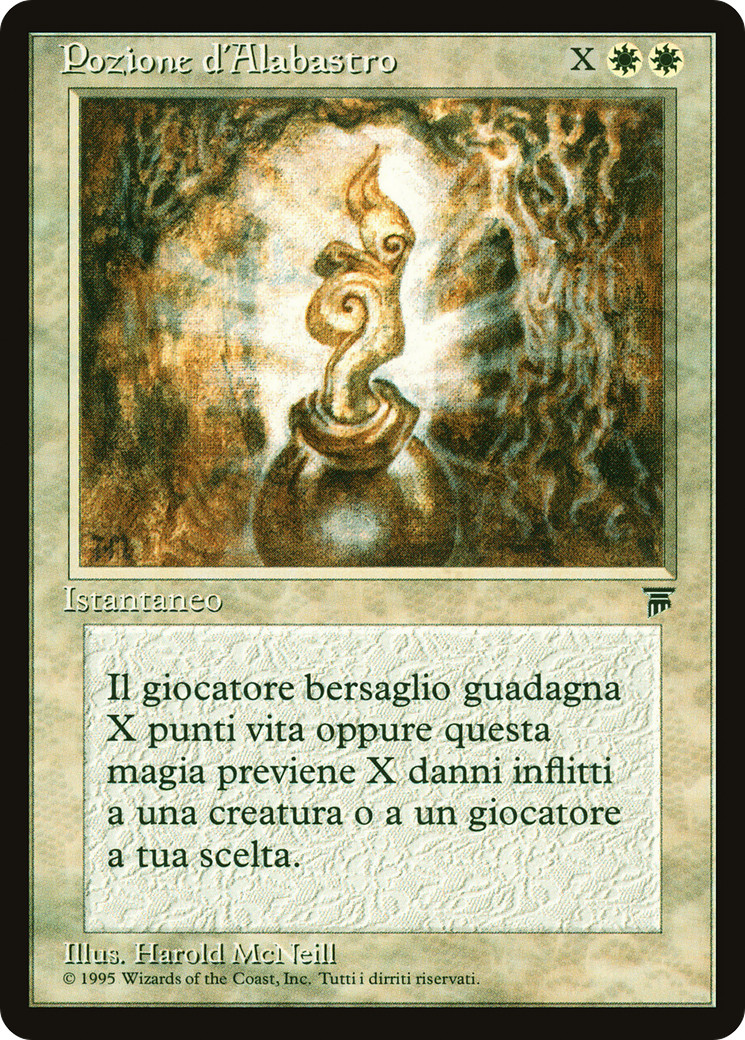 Alabaster Potion X (4) Legends ITALIAN Excellent/Near Mint - 4RCards