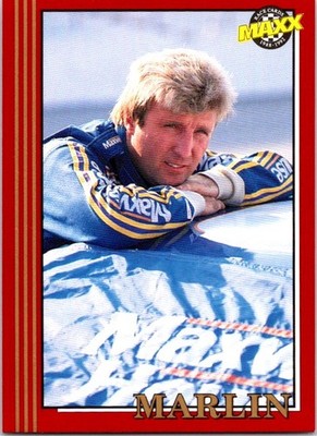 Sterling Marlin 1992 Maxx #22 Junior Johnson & Associates