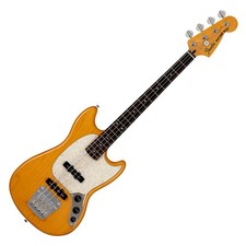 Fender Chilli Beans Maika Mustang Bass Aged Natural Signature 30  Short Scale