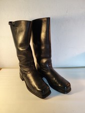Knobelbecher Leder Offizier Stiefel Milit&auml;r Wehrmacht WK2 um 1940