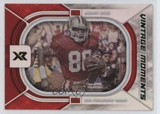 2021 Panini XR Vintage Moments Red 130/149 Jerry Rice #VM-4 HOF 1m5u