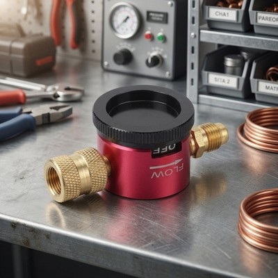 Nitrogen Flow Regulator Tool for Brazing and Purging in For HVAC Systems