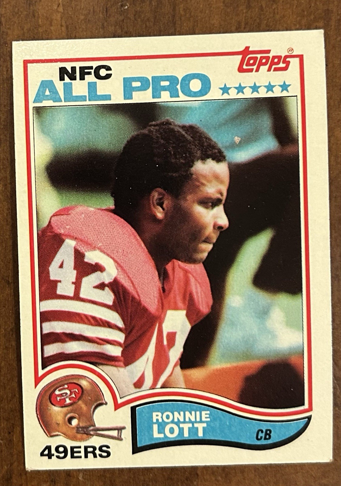 1982 Topps - Ronnie Lott #486 (RC)